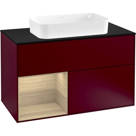 Villeroy & Boch F242PCHB Meuble sous-lavabo Finion F24 (1/2)