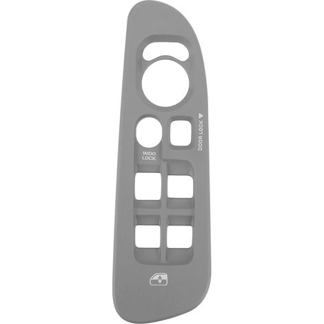 Cornice di bloccaggio dell'interruttore del finestrino lato guidatore, in ABS grigio, senza giunture, 5HZ71XDHAE per 1500 2500 3500 dal 2006 al 2008 (1/5)