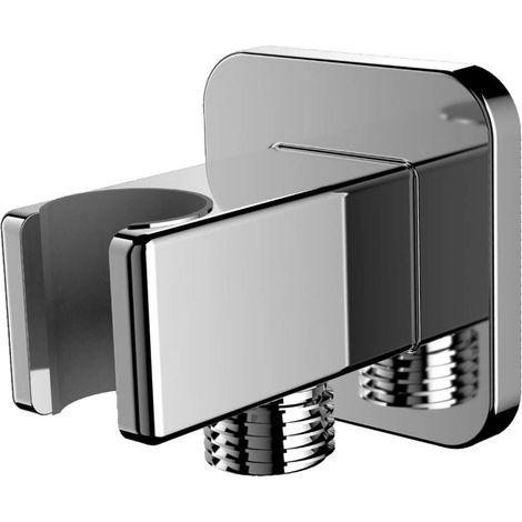 OMNIRES - Presa d'acqua a muro con supporto doccia, cromo 8815CR