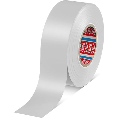 Ruban isolant tesaflex® 4163 tesa 04163-00191-92 blanc (L x l) 33 m x 30 mm acrylate 1 pc(s) W70496