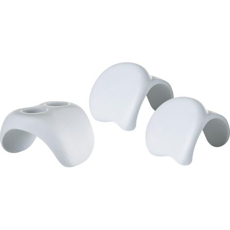 Set 2 Poggiatesta + 1 Portabevande per Piscine Idromassaggio Gonfiabili NetSpa