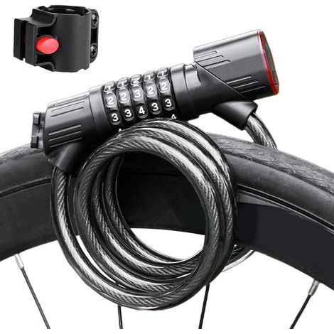 Cadenas À Chaîne Pour Vélo, Cadenas à Combinaison 5 (1/5)