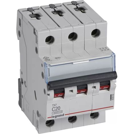 Leitungsschutzschalter 3P C 20A 6kA AC S303 TX3 403546 (1/2)