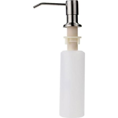 Seifenspender für die Spüle, Seifenpumpe aus Edelstahl für die Küchenspüle, Nachfüllpackung aus Edelstahl, Einbau-Seifenspender für die Spüle (1/5)