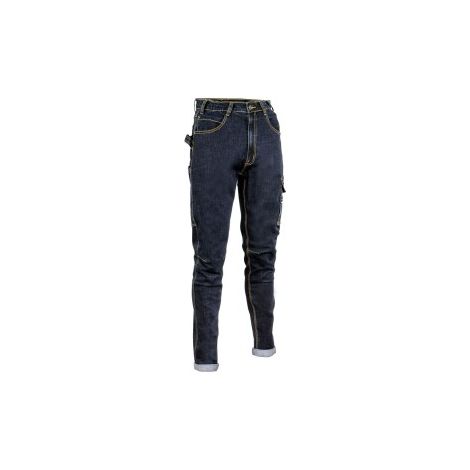 Pantalon de travail Cofra Cabries bleu marine taille 52 coton polyester (1/5)