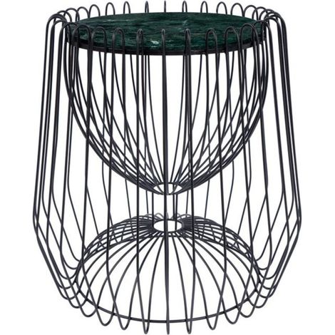 Table d'Appoint Design "Malibu" 51cm Vert