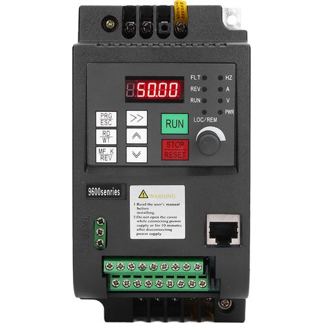 Variateur de fréquence NFLIXIN VFD monophasé 220V 2,2kW, contrôleur de vitesse moteur 1 entrée 1 sortie, régulateur de puissance industriel (1/5)