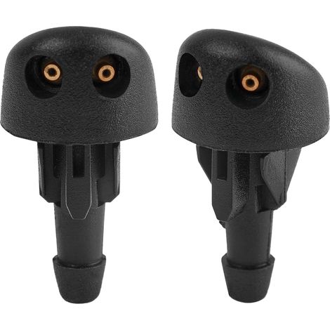 2 Pieces Washer Nozzles for Clio MK2 1998-2005, 7700413545 Washer Nozzles, Washer Nozzle Wiper Spray Nozzles for Clio MK2 1998-2005 (1/5)