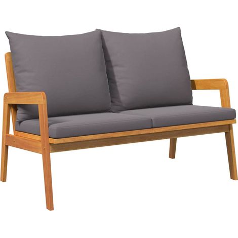 Ensemble bistrot 2 pcs  Mobilier de jardin Huile Naturelle Bois d'Acacia Massif (1/5)