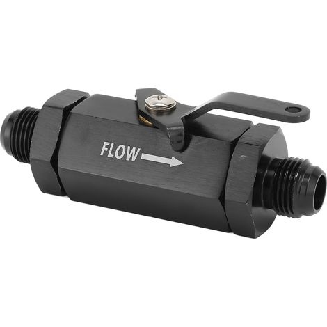 Valve d'arrêt en alliage d'aluminium, clapet anti-retour, raccord de carburant, reconditionnement automobile pour tuyau de carburant AN8 (1/5)