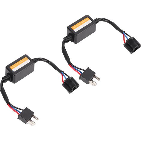 2-teiliger LED-Decoder, praktisch, einfach zu installieren, kompakt und leicht, mit LED-Lichtwiderstand (1/5)