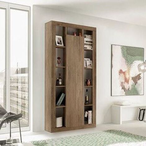 Libreria Ines linea Verona finitura Rovere Mercure (1/4)