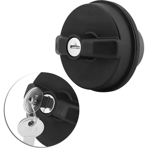 Bouchon de réservoir d'essence avec 2 clés de verrouillage pour Toyota 31780 10504 (1/5)
