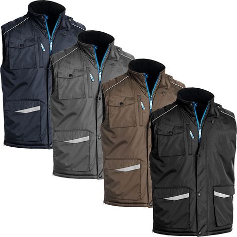 Gilet da lavoro Sottozero Taylor 0325 - XXXL - Blu marino (1/5)