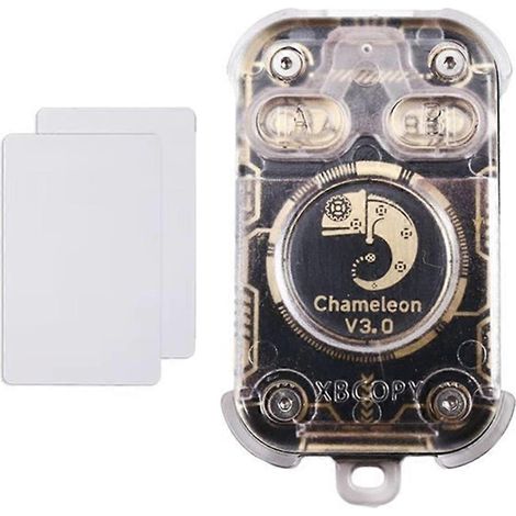 Lecteur/Duplicateur de cartes NFC et émulateur de puces RFID Chameleon V3.0 (2026)  fréquence d'échantillonnage : 125 kHz / 13,56 MHz  fréquence d'échantillonnage : 125 kHz  fréquence d'échantillonnag (1/5)
