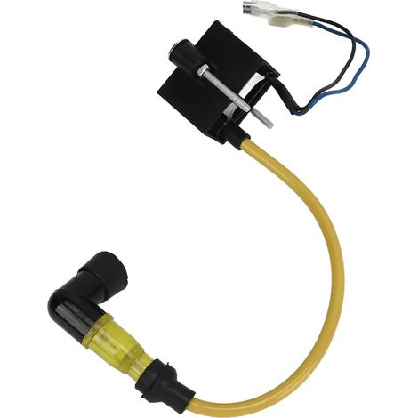 Bobine d'allumage CDI haute performance pour moteurs 2 temps 49cc, 50cc, 60cc, 66cc, 70cc et 80cc de vélos motorisés (jaune) (1/5)