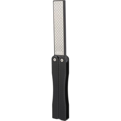 Affûteur de couteaux de poche multifonction double face pliable pour couteaux de cuisine et d'extérieur (1/5)