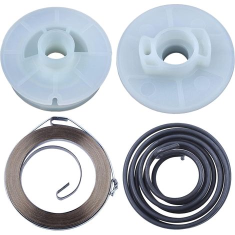 For Husqvarna 128LD 128C 128CD 128R Starter Driver Pulley Drum Spring 585530301, Recoil Starter Driver Spring, Starter Driver Pulley, Starter Pulley Drum, Starter Spring (1/5)
