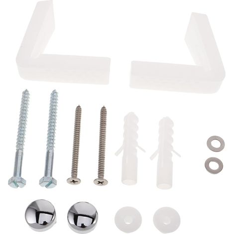 Kit de Fixation pour Siège de Toilette, Acier Inoxydable (1/5)