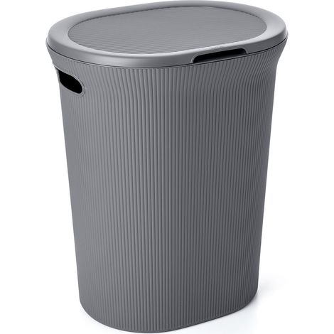 CESTO PONGOTODO 40L BAOBAB GRIS ANTRACITA 41X33X50CM (1/3)