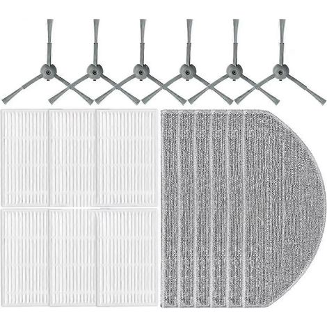 Pour ILIFE V20 / Vyzzle D10 / Laresar L10 / Lydsto R1D Edge / Roidmi Eve Rook S Side Brosse Filtre Serpillière (1/5)
