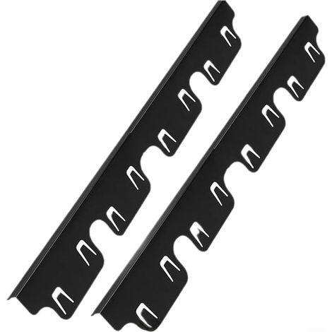 Couvre-joint de cuisinière en acier réglable 35-70cm Couvre-joint(K05 Black)  Résistant aux flammes, supporte haute température, ne se déforme pas, sécurité près du four (1/5)