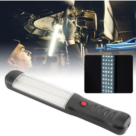 Lampe de travail rechargeable à 100 LED avec puce COB pour la réparation automobile, le camping et les situations d'urgence (norme US 110-250 V). (1/5)