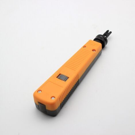Outil professionnel de perforation de câbles pour câblage réseau et téléphonique, avec une conception ergonomique et une efficacité optimale. (1/5)