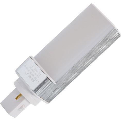 Lampadina  LED G24 7W 700 lm Frost 4000K Bianco Naturale