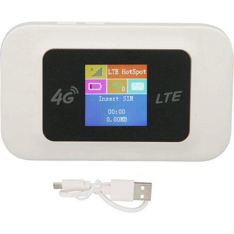 D523 Routeur WiFi 4G LTE Portable 150Mbps, Double SIM et Double Veille pour Connexion Internet Mobile Rapide (1/5)