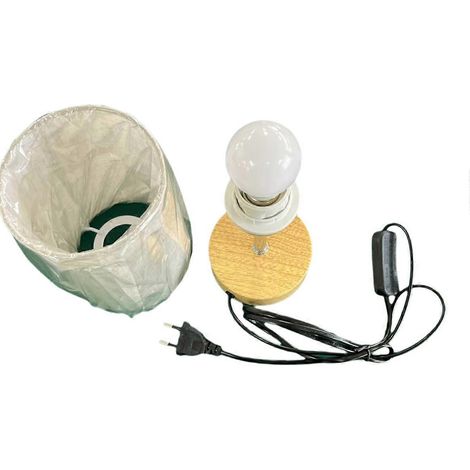 LED Nachttischlampe Touch Dimmbar, Tischlampe Modern, Kleine Lampe mit USB DE