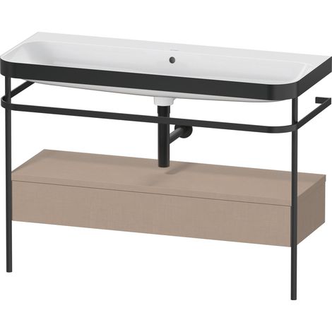 Duravit Happy D.2 Plus c-bonded Set avec console métallique et