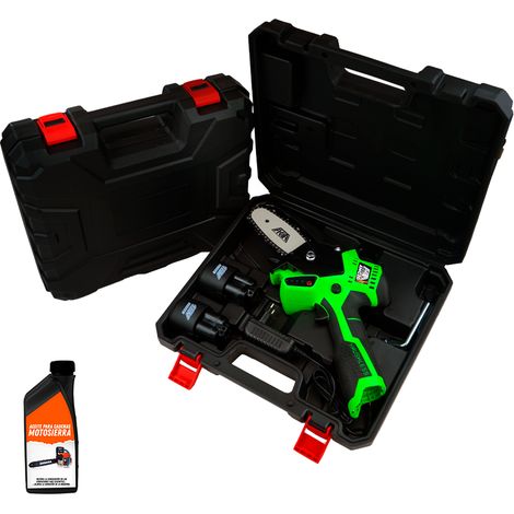 Batteria Minimo 16V Akita + 2 Batteria + Caricabatterie + Olio