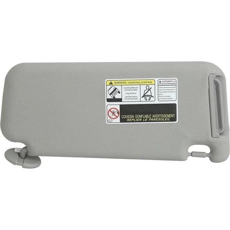 Pare-Soleil Avant Intérieur - Avec Miroir De Maquillage Et Éclairage De Vanité - Pour Toyota RAV4 2004-2005 - Gauche - 1 Pièce