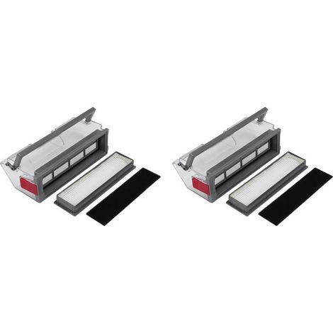 2X Accessoires de Remplacement de BoîTe à PoussièRe pour Aspirateur Robotique Deebot 950 92 T8 N8 T5 N5 (1/4)