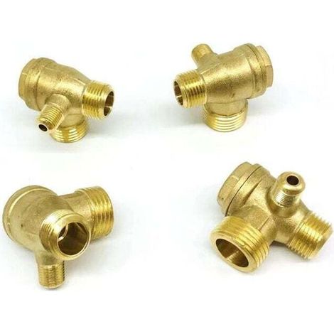 Compresseur d'air pompe à Air 1,1 kw, machine sans huile, accessoires en ligne directe, valve unidirectionnelle, clapet anti-retour 101620 mm avec chanfrein（4 PCS)