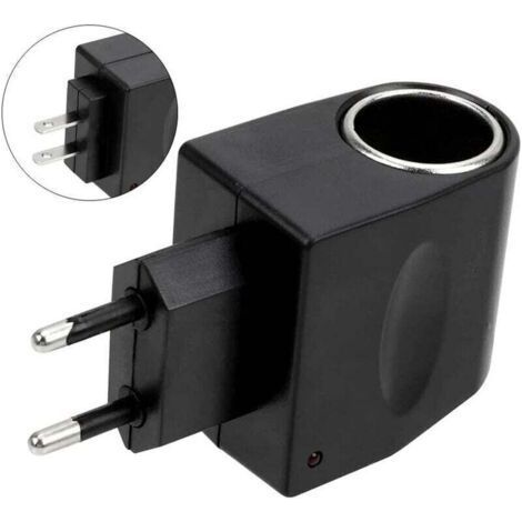 220-V-auf-12-V-Stromwandler für Pkw, Zigarettenanzünder-Netzteil zur AC/DC-Wandlung für Elektrofahrzeuge und Transporter, entspricht den europäischen Vorschriften (1/3)