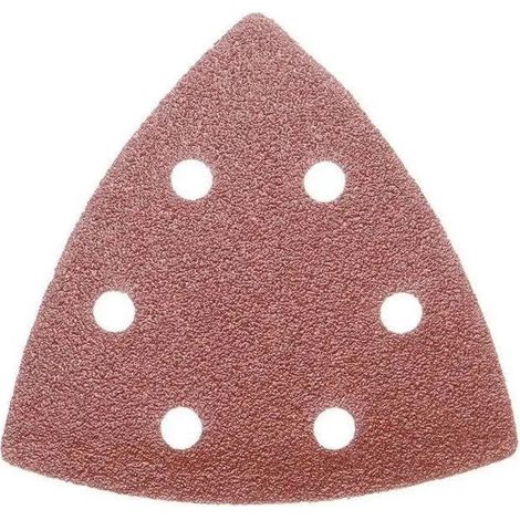 Feuilles abrasives klingspor no120 triangulaires 94 mm