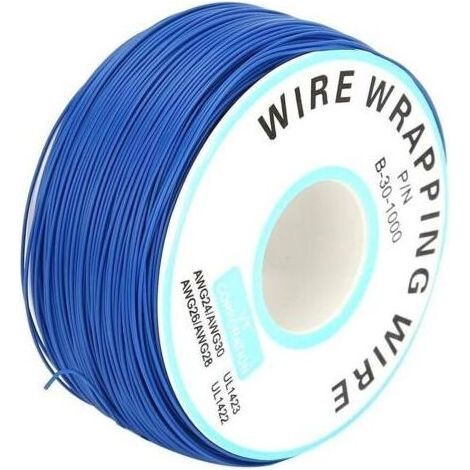 ALLIANDISCollier pour chien,Fil de Clôture Pour Animaux de Compagnie, Chien de Câble de Fil de Bobine de Clôture électrique de 300 M/984ft Système de Clôture de Chien électrique Solide Souterrain (fil (1/5)