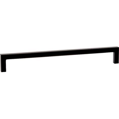 x matte black furniture handle - Hole spacing: 160 mm - Length: 169 mm (1/3)