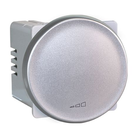 Variateur 2 fils (Incand./Halo/LED 230V) - COMETE Couleur Silver