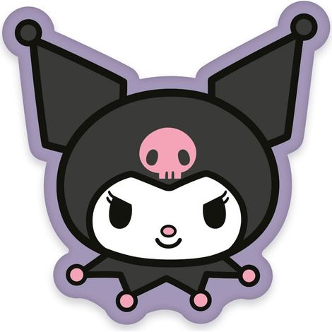 SANRIO OREILLER KUROMI FACE 36 CM HERDING