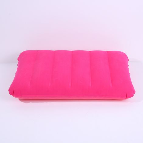 (Set mit 4 Stück, 47 x 30 cm) Aufblasbares Sitzkissen, PVC-Material, geeignet für Camping, Reisen und den Strand. (1/5)