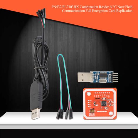 Lecteur combiné PN532/PL2303HX NFC Communication en champ proche Cryptage complet Réplication de cartes (1/5)