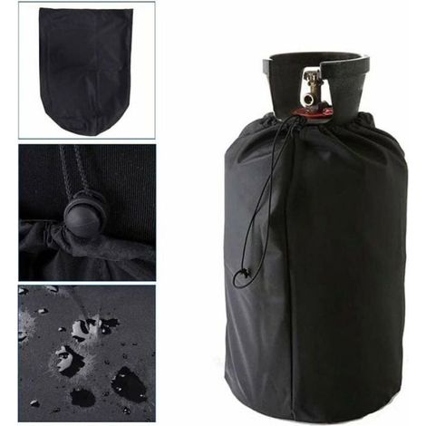 Housse Pour Bouteille De Gaz - Tissu Oxford 210D - Résistante Aux Intempéries UV Et Feu - 30 X 50 Cm - 1 Pièce (1/4)