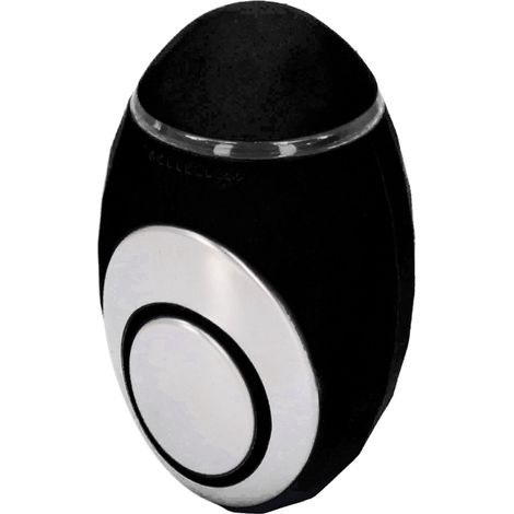 Appareil portable d'aide au sommeil, réduit le stress et l'anxiété, intensité de vibration réglable, instrument de sommeil portable noir (1/5)