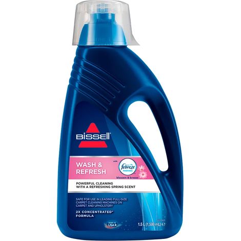 Bissell - Nettoyant (1,5L) Wash & Refresh pour tapis et moquettes - 1078N (1/3)