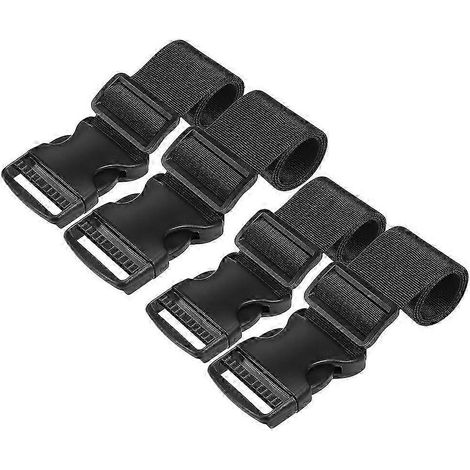Sangles de golf pour voiturette, fixation rapide pour bagages, robustes, usage extérieur, lot de 4 (1/5)