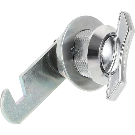 Lot de 2 serrures de placard en alliage de zinc pour portes de 5/8 pou (1/5)