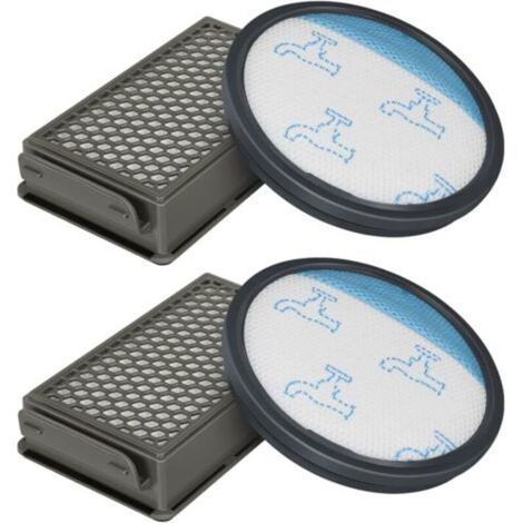Staubsaugerfilter, HEPA-Filter für Rowenta/Moulinex/Tefal Compact Power Zyklonstaubsauger, Ersatzfiltersystem-Zubehör ZR005901, 2 Stück (1/4)